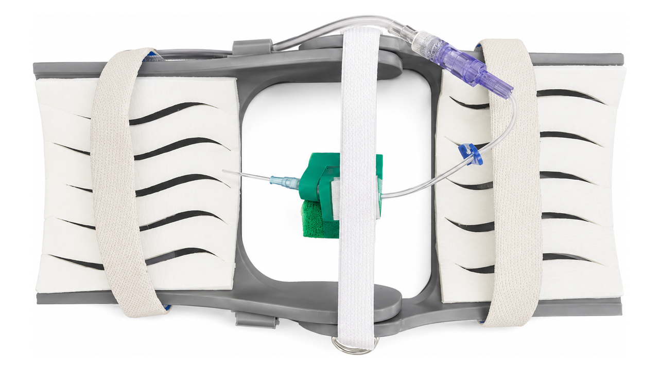 Radial arterial catheterization wrist support prototype